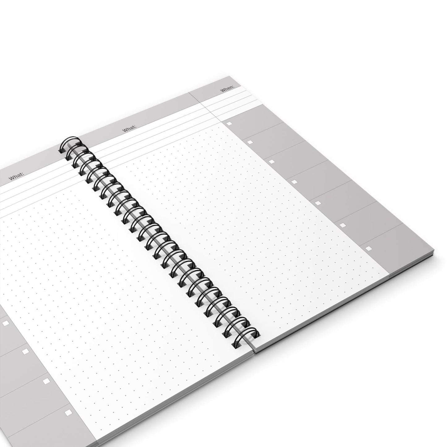 Yoga Spiral Journal Meditation Notebook Mindfulness Diary Zen Planner Inspirational Sketchbook