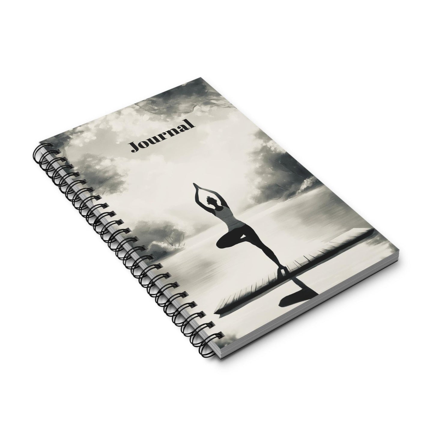 Yoga Spiral Journal Meditation Notebook Mindfulness Diary Zen Planner Inspirational Sketchbook