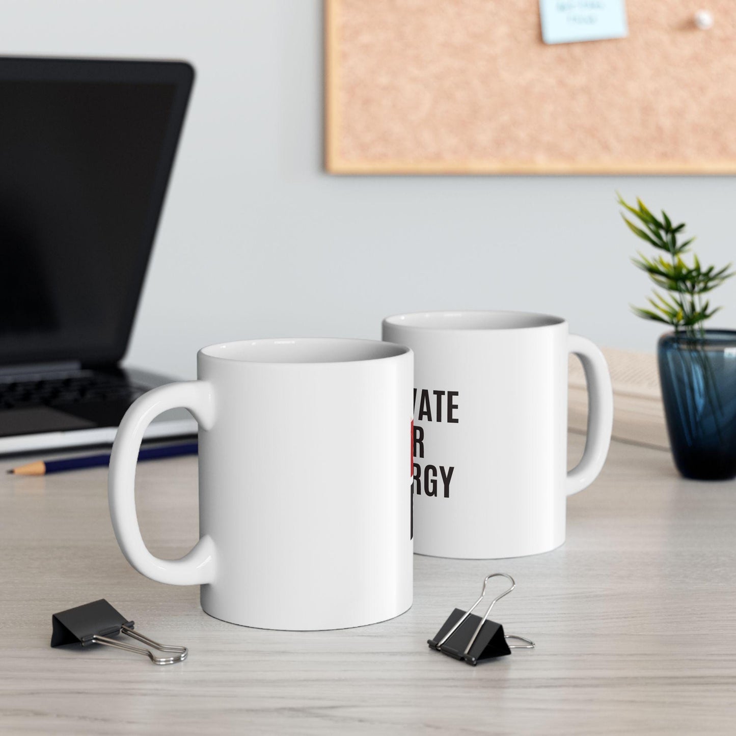 Elevate Your Energy Mug – Motivational Coffee Cup – Positivity Tea Mug – Wellness & Self-Care Gift (11oz, 15oz)