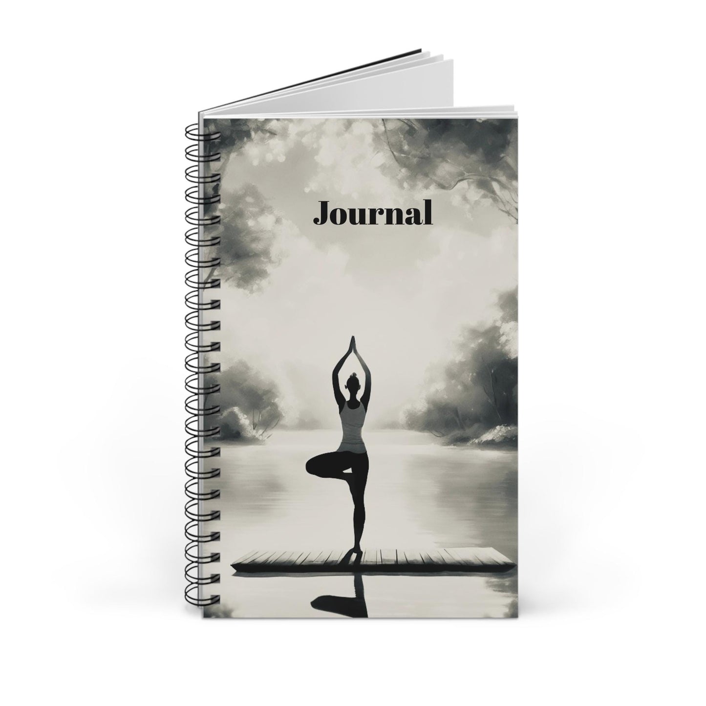 Yoga Spiral Journal Meditation Notebook Mindfulness Diary Zen Planner Inspirational Sketchbook