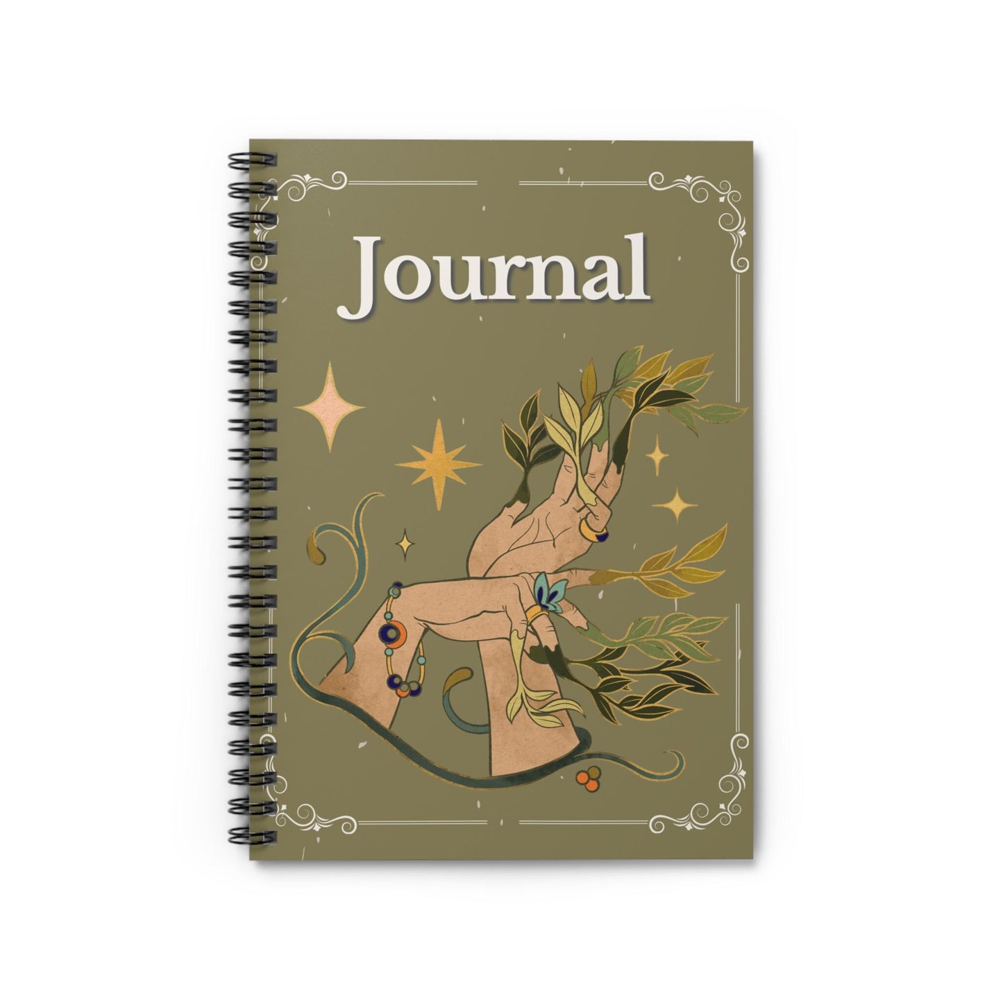 Magical Hands Journal Notebook Ruled Line Writing Diary Wizard Gift Stationery Set Writing Diary Gift for Writers and Dreamers