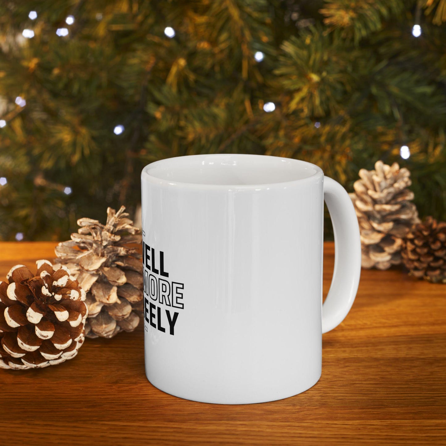 Eat Well Move More Mug – Healthy Lifestyle Coffee Cup – Fitness and Wellness Gift – Motivational Tea Mug (11oz, 15oz)