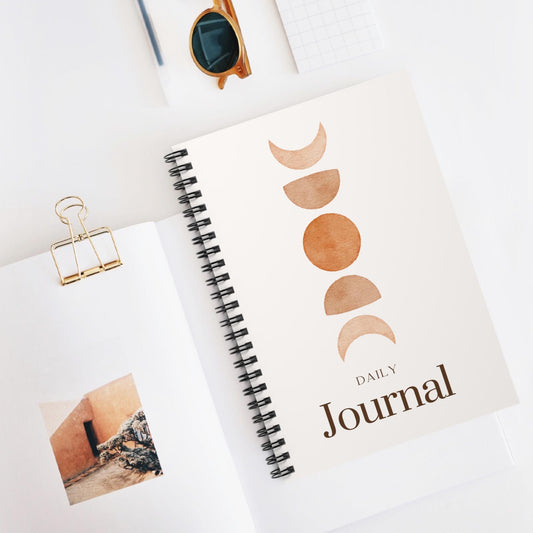 Moon Journal Notebook - Great for Writing and Moon Lovers Lunar Diary Celestial Planner Night Sky Sketchbook Astrology Gift