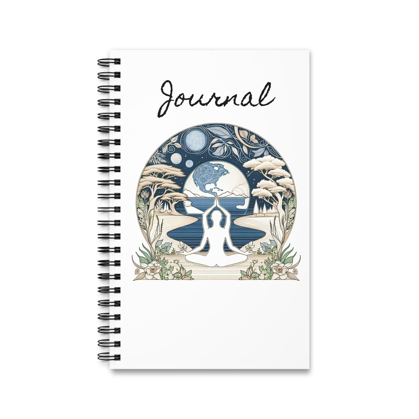 Spiritual Journaling Spiral Notebook – Mindfulness Journal Gratitude Diary Meditation and Manifestation Journal for Women and Men